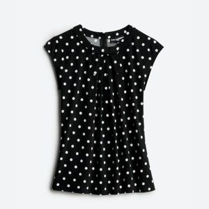 Karl Lagerfeld Paris Polka Dot Blouse